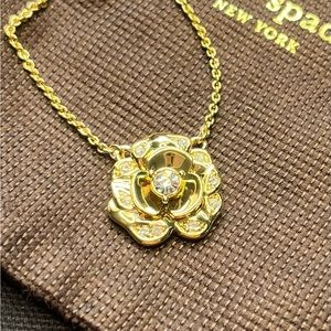 Kate spade gold necklace